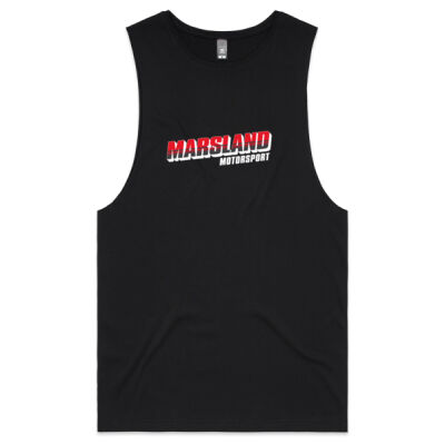 Marsland Motorsport Original Logo - Tank top - Singlet in Black Thumbnail